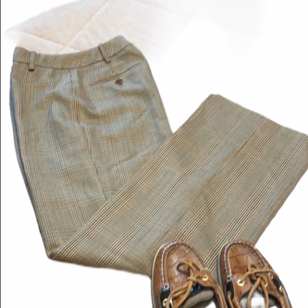 Brooks Brothers 100% wool houndstooth Trousers